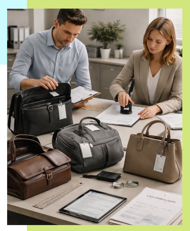 Сертификация сумок в Нижнем Новгороде от 7816 руб. | Алешин-Ннн