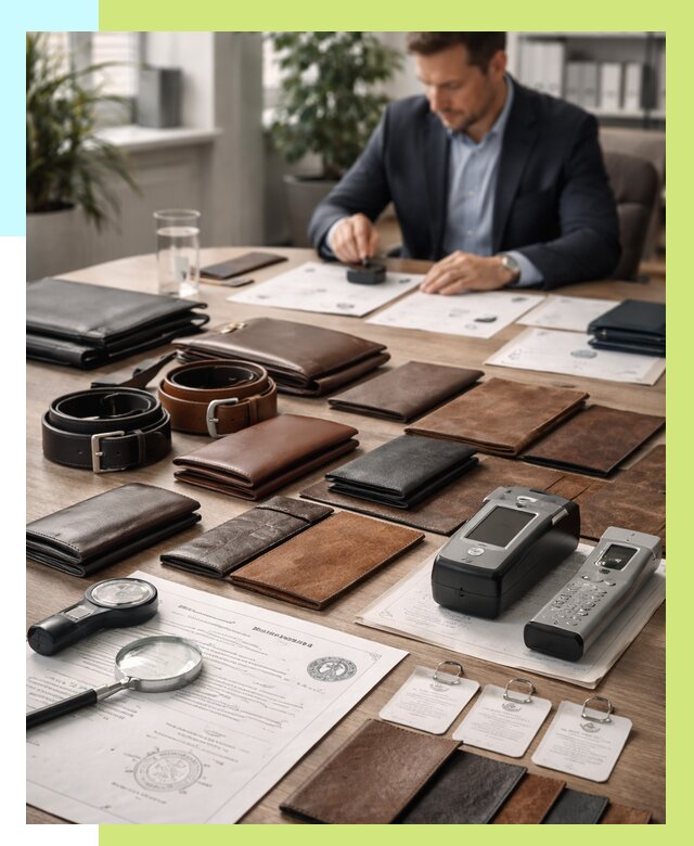 Сертификация кожаных изделий в Нижнем Новгороде от 12505 р. | Алешин-Ннн