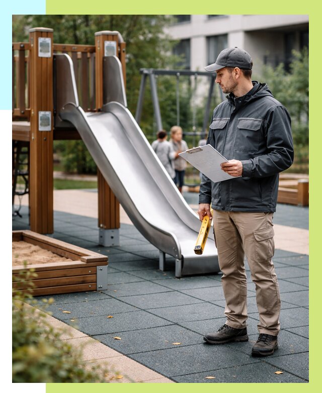 Сертификация детских площадок в Нижнем Новгороде от 26053 р. | Алешин-Ннн