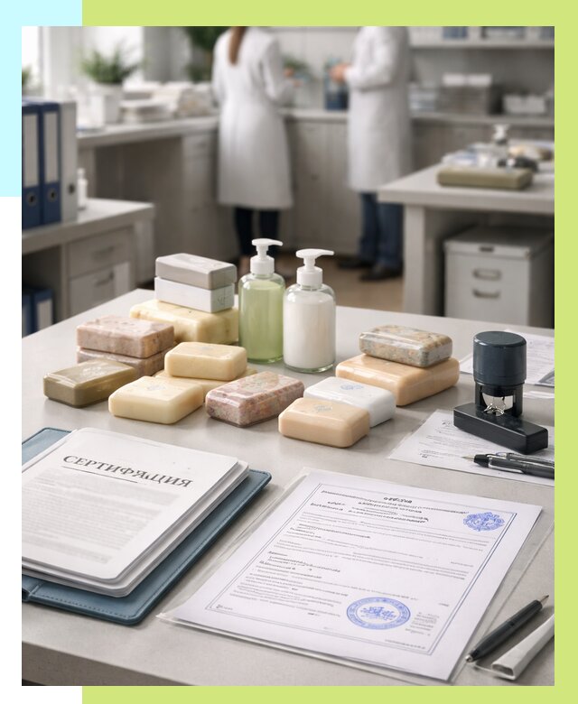Сертификация мыла и сертификат на мыло в Нижнем Новгороде от 12505 | Алешин-Ннн