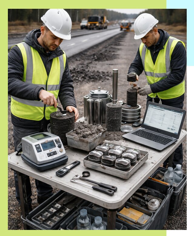 Сертификация асфальта: испытания и подтверждение в Нижнем Новгороде