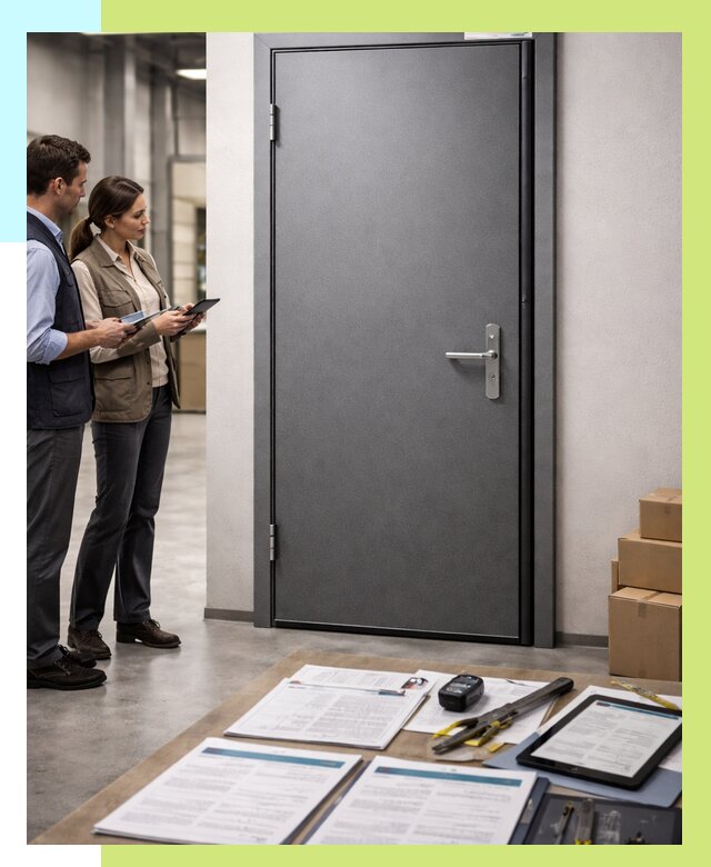 Сертификация противопожарных дверей в Нижнем Новгороде от 9379 р. | Алешин-Ннн