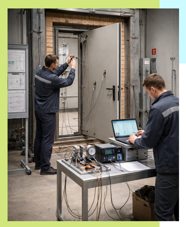 Сертификация противопожарных дверей в Нижнем Новгороде по ГОСТ и ТР