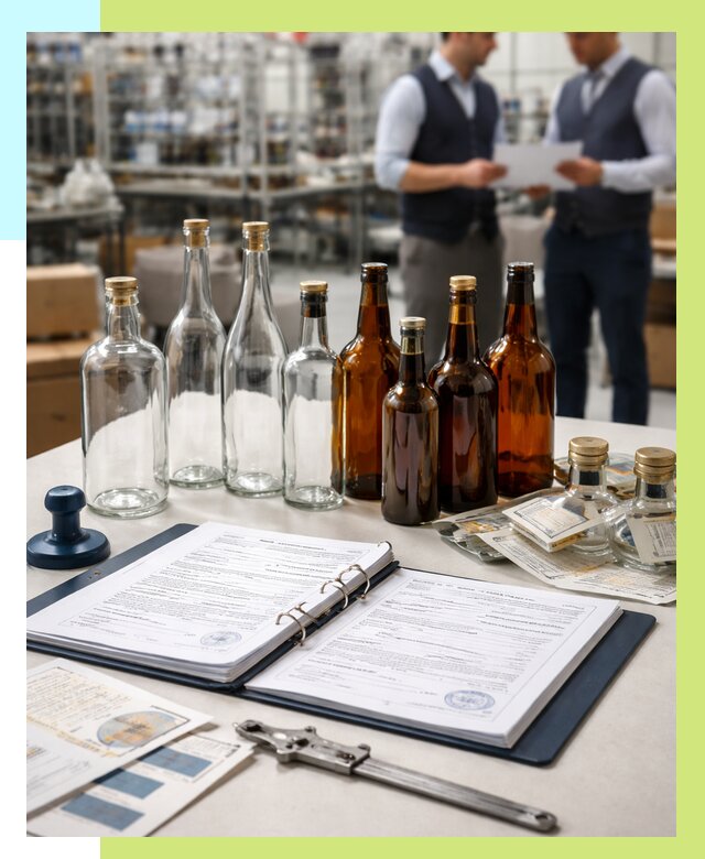 Сертификация стеклянных бутылок в Нижнем Новгороде от 26053 р. | Алешин-Ннн