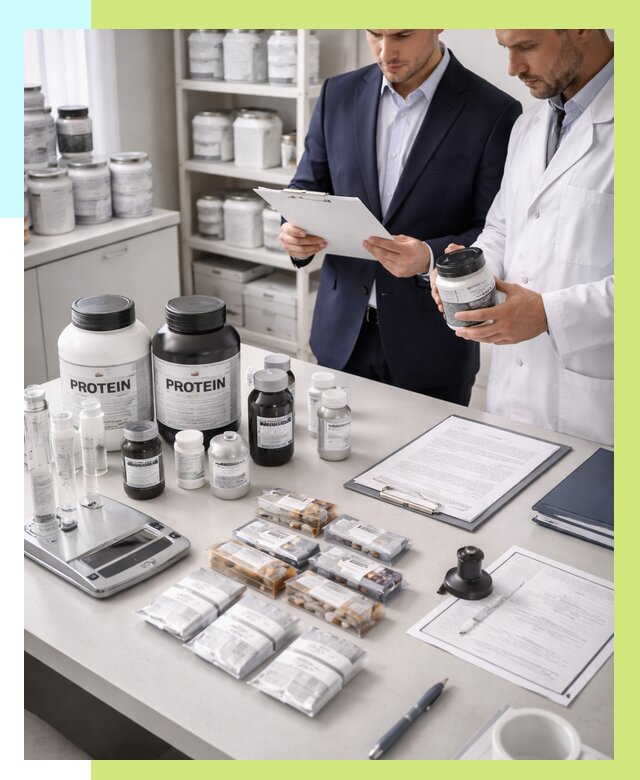 Сертификация спортивного питания в Нижнем Новгороде от 15632 р., Алешин-Ннн