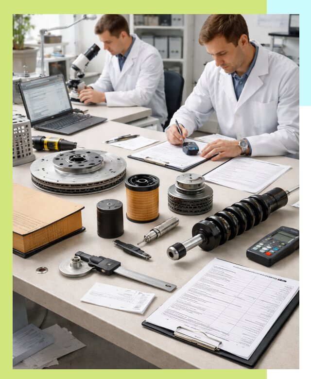 Сертификация автозапчастей и комплектующих в Нижнем Новгороде по ГОСТ