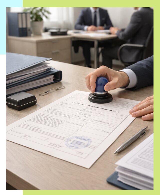 Сертификат происхождения СТ 1 в Нижнем Новгороде от 4689 р. | Алешин-Ннн